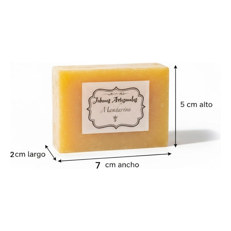 Jabon Artesanal 100 Gramos Aromas A Elegir 5x7x2cm