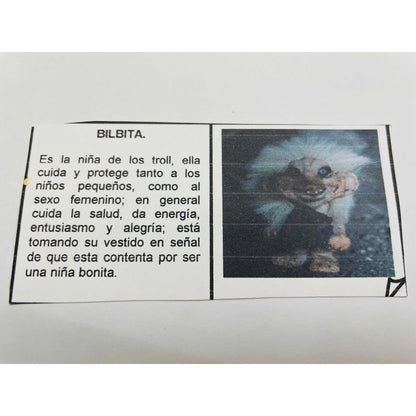 Troll Bilbita En Resina Nacional 9cm