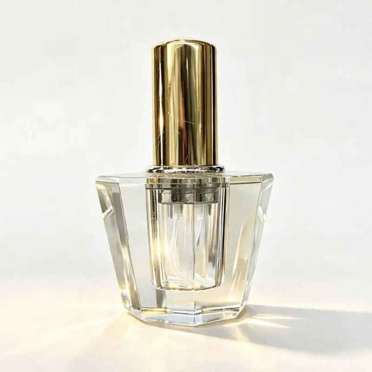 Perfumero De Cristal 10 Ml Exagonal
