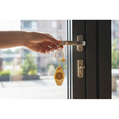 Llavero Zodiacal Hereje Diseño Astrológico Original Leo