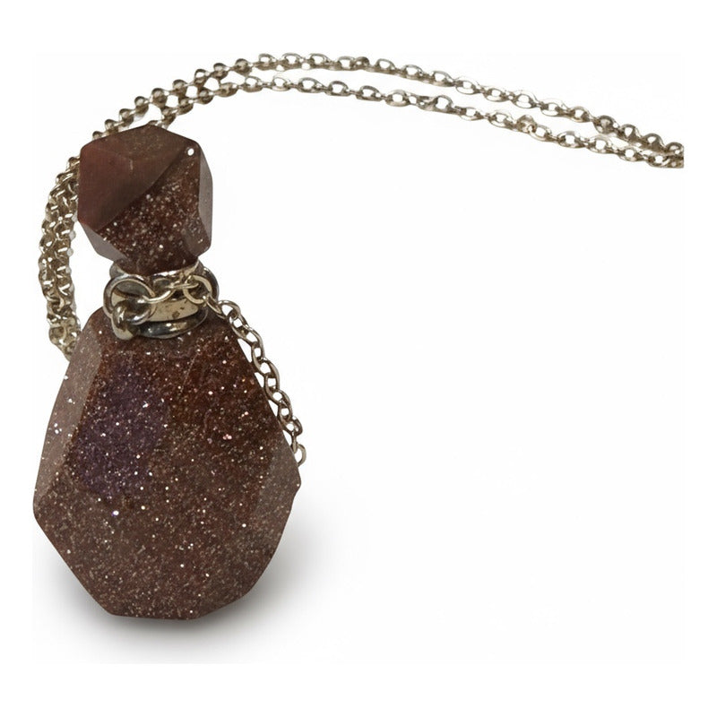 Cuarzo Amatista Rosa Blanco Varios Modelos Perfumero 4 Cm