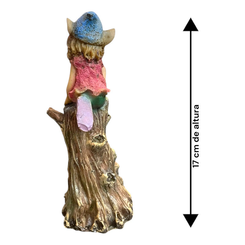 Porta Inciensos En Forma De Arbol Artesanales Arbol Charco Elfo 17 Cm Árbol Charco Elfo by HEREJE