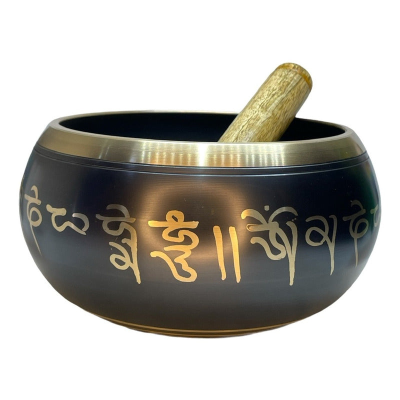 Cuenco Tibetano 18cm De Diámetro 7 Metales Importado Indu