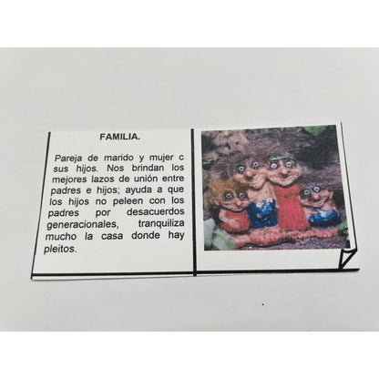Troll Familia + Comedero 9 Cm Figura En Resina Nacional Variado by HEREJE