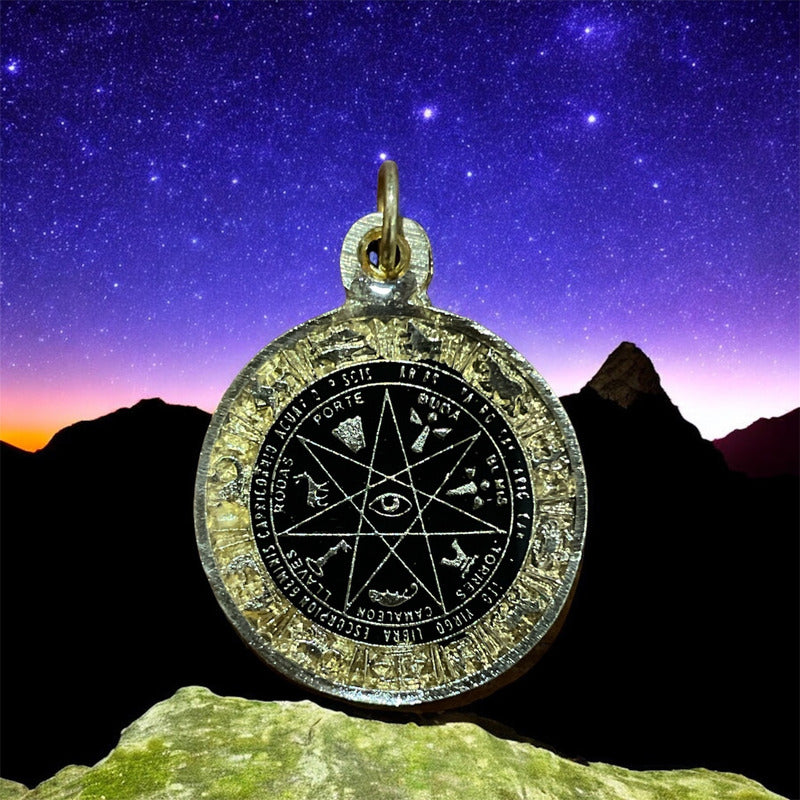 Dije Charm Hereje Estrella Zodiacal Brillante 25mm