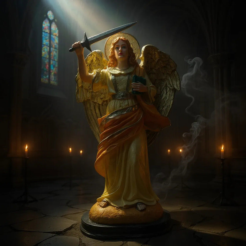 Esculturas De Arcangeles De Resina Varios Modelos