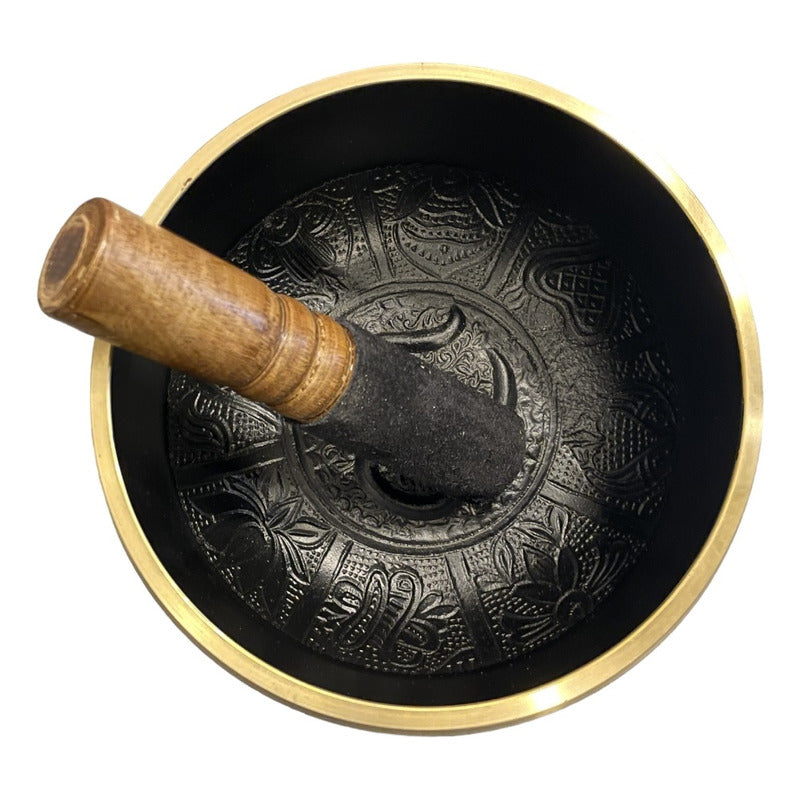 Cuenco Tibetano 15cm 7 Metales Obscuro