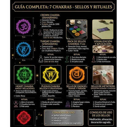 Estampas 7 Chakras Raiz Recorte by HEREJE