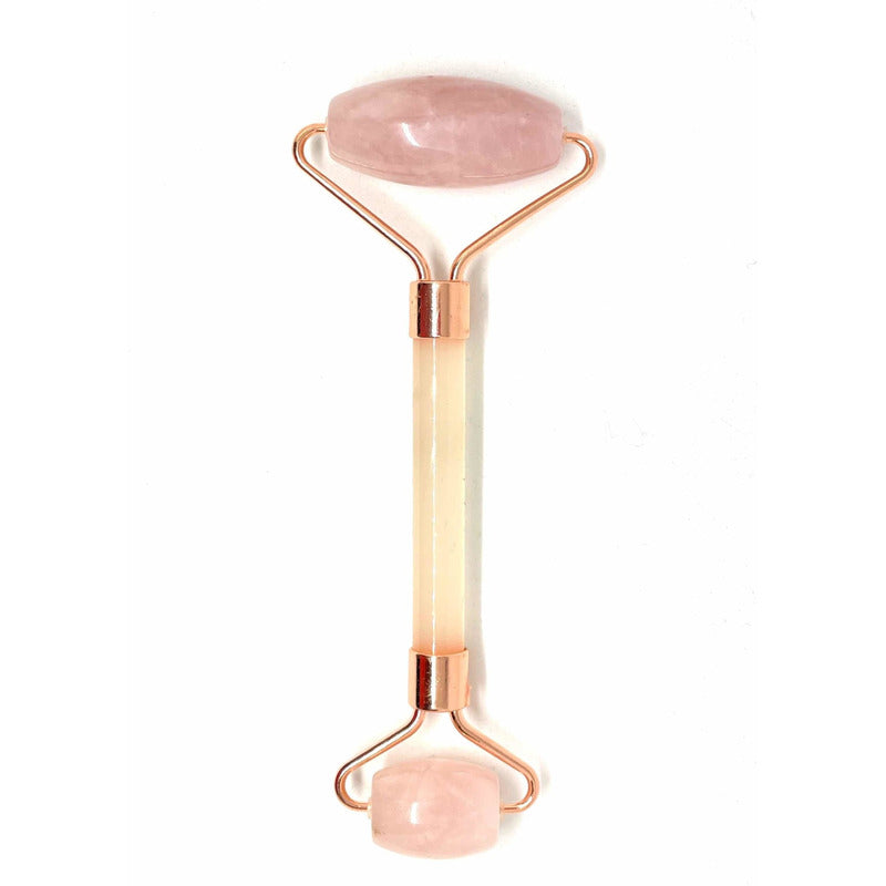 Roller Masajeado Facial Cuarzo Rosa