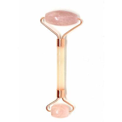 Roller Masajeado Facial Cuarzo Rosa