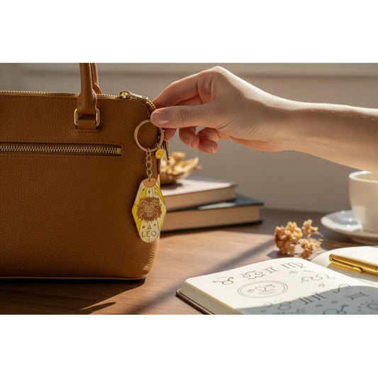 Llavero Zodiacal Hereje Diseño Astrológico Original Leo