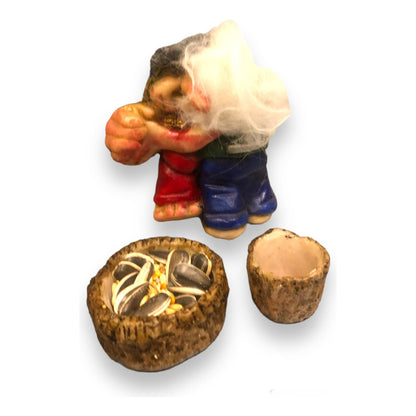 Troll Amor Y Longevidad 9 Cm Figura En Resina Nacional.