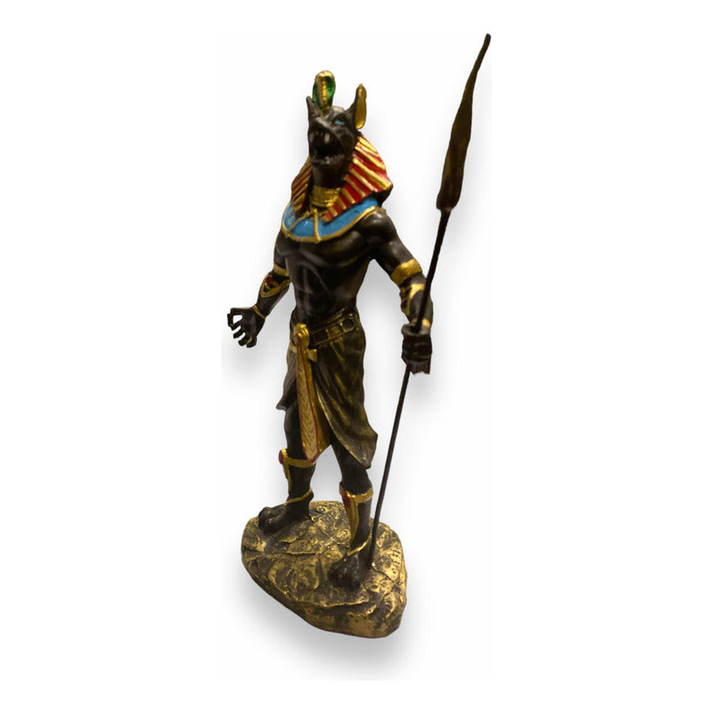 Anubis Flecha Figura De Resina 26cm
