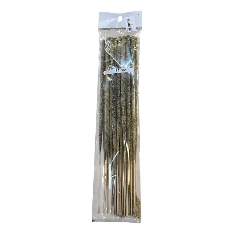 Incienso Artesanal 20 Varitas Gruesas Aroma A Elegir Salvia by HEREJE
