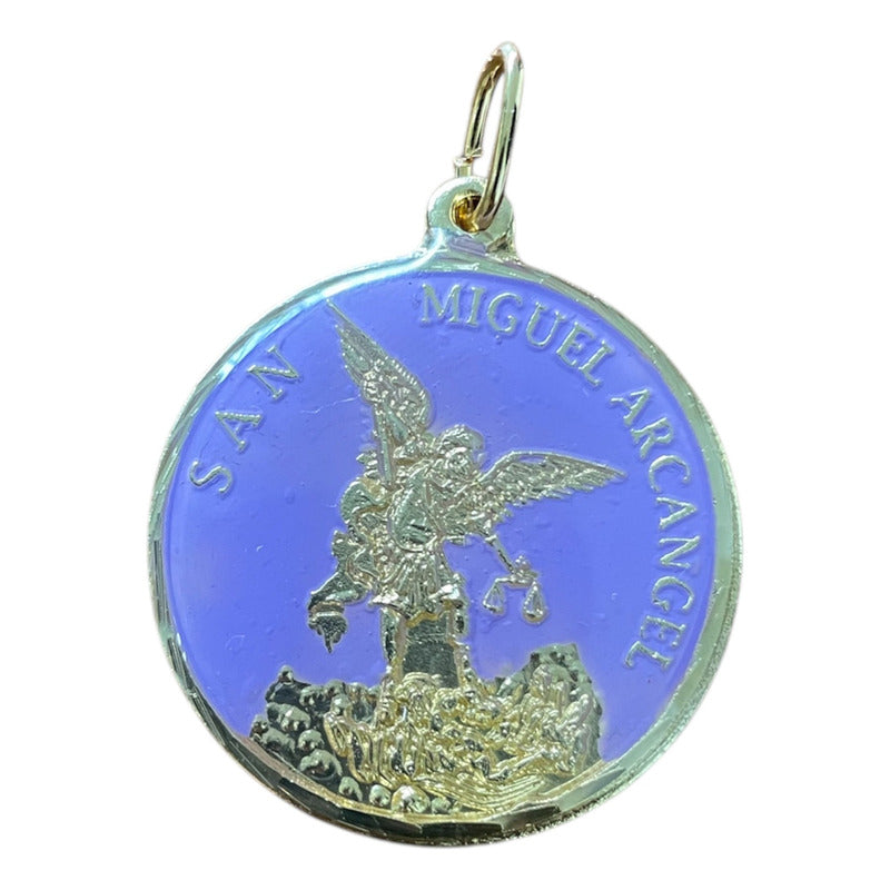 San Miguel Medalla Dorada Y Encapsulada 30mm Varios Colores