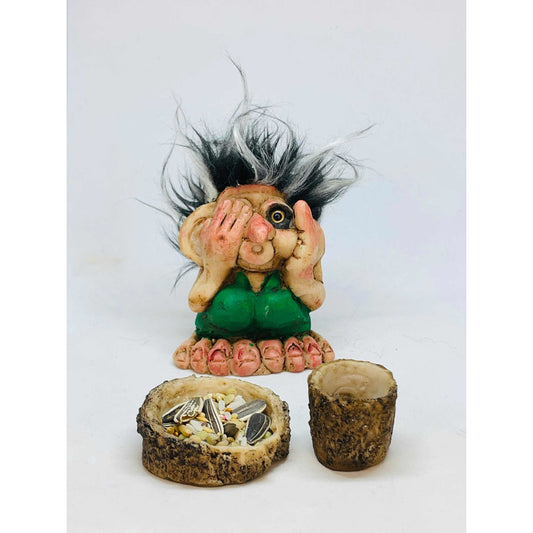 Troll Entendimiento 8 Cm Figura De Resina Nacional.