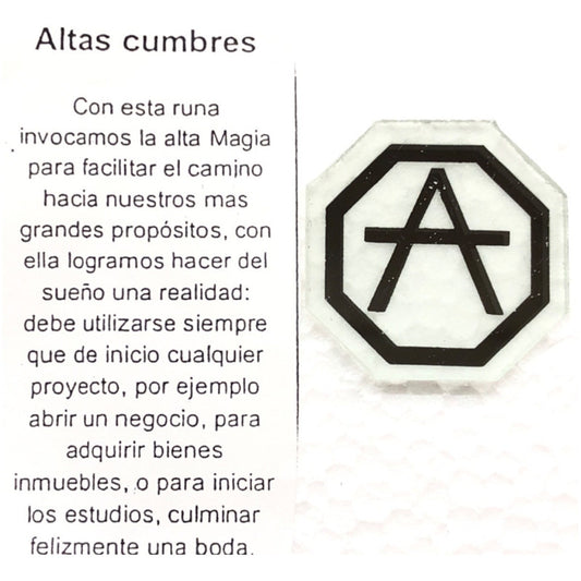 Altas Cumbres Ritualizado Y Serénado Amuleto