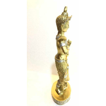 Figura Buda Resina Danza Cosmica