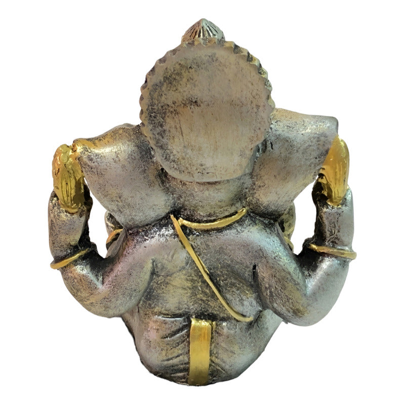 Ganesh Resina  Prosperidad 13.5 Cm Ritualizado