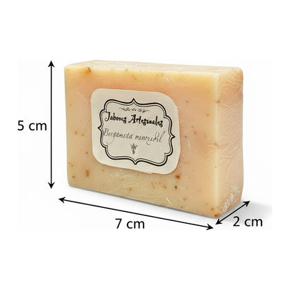 Jabon Artesanal 100 Gramos Aromas A Elegir 5x7x2cm