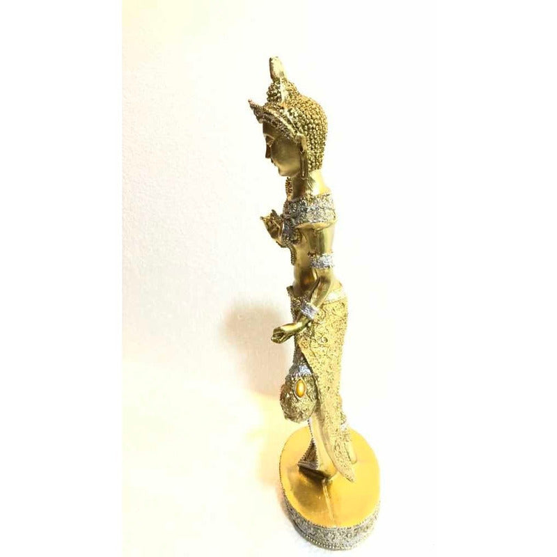 Figura Buda Resina Danza Cosmica