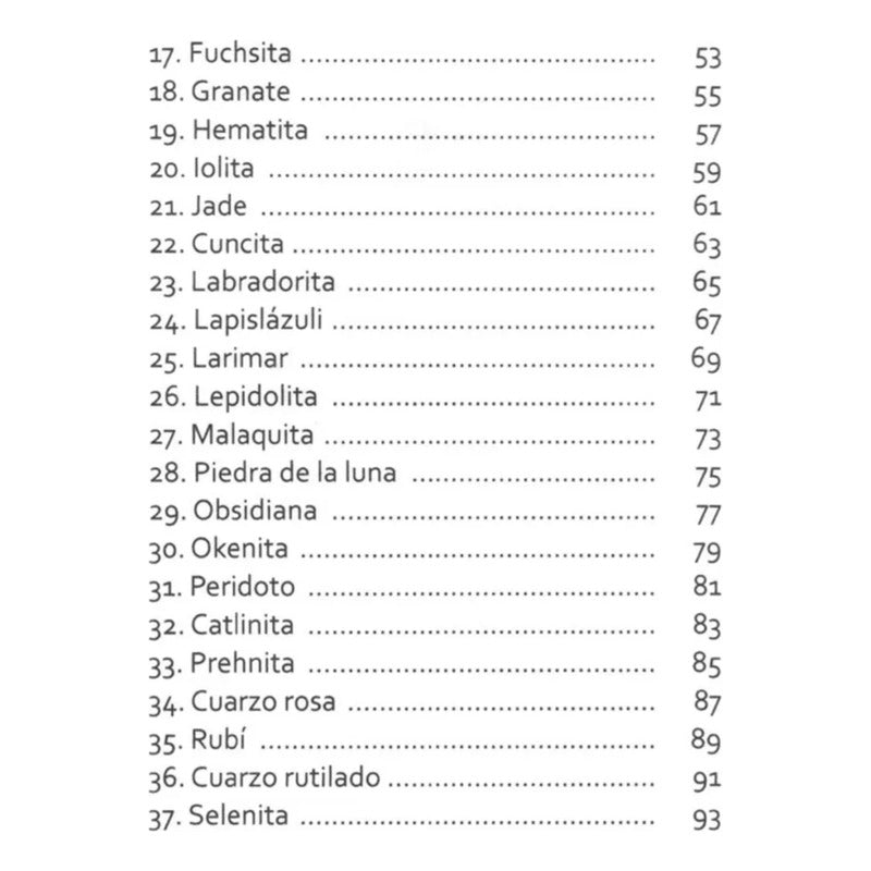 Oráculo Cristales De Sanación 44 Cartas + Guía Esotérica