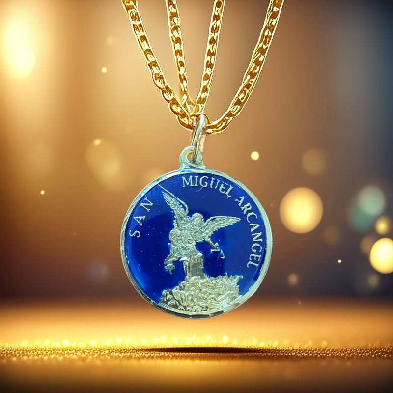 San Miguel Medalla Dorada Y Encapsulada 30mm Varios Colores
