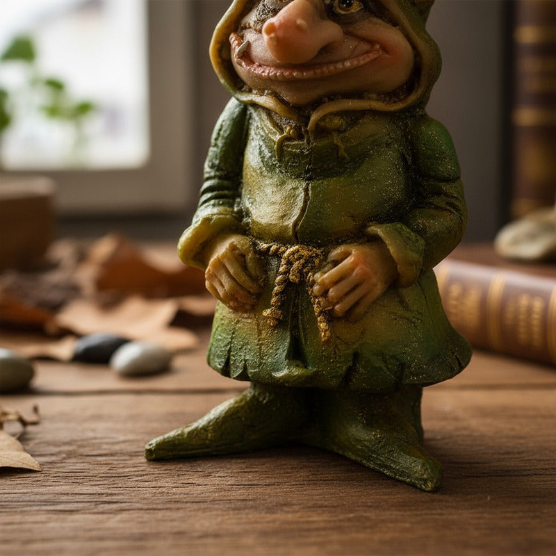 Duende Martillo Figura De Resina