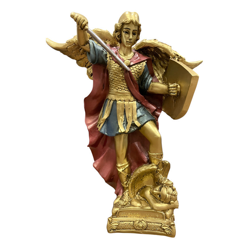 Esculturas De Resina Arcángeles De 24cm De Altura