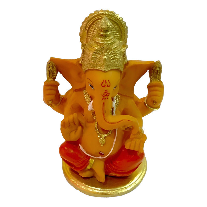 Ganesh Resina  Prosperidad 13.5 Cm Ritualizado