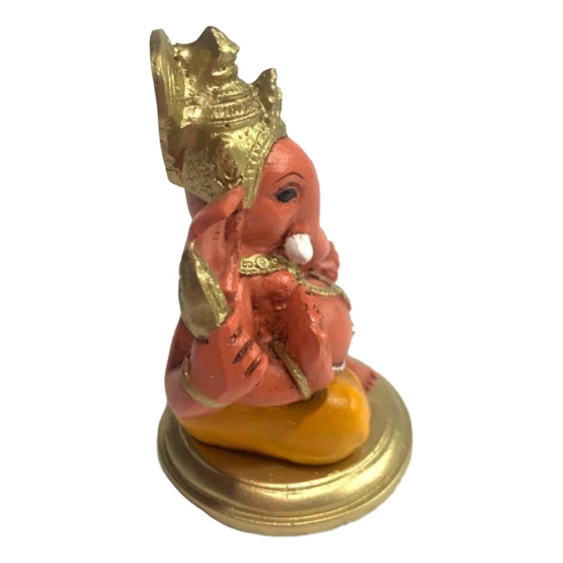 Ganesh Resina  Prosperidad 6cm Ritualizado