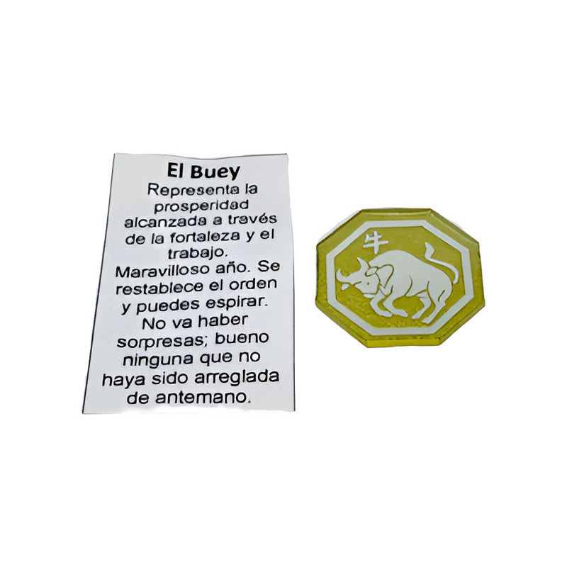 Buey Chino Amuleto 3cm