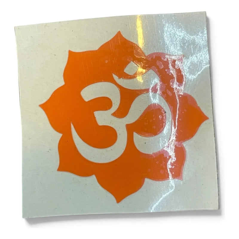 Estampa Om Naranja Mini Recorte by HEREJE