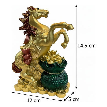 Caballo Del Año Chino 14.5cm De Altura