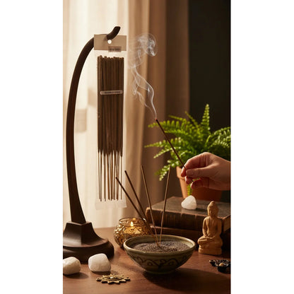 Incienso Artesanal 20 Varitas Gruesas Aroma A Elegir Sandalo-coco by HEREJE