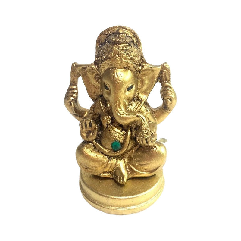 Ganesh Resina  Prosperidad 6cm Ritualizado
