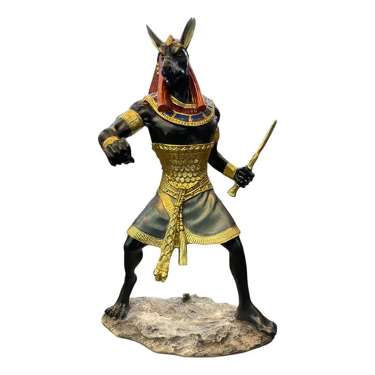 Seth Dios Egipcio 23 Cm De Altura Negro by HEREJE