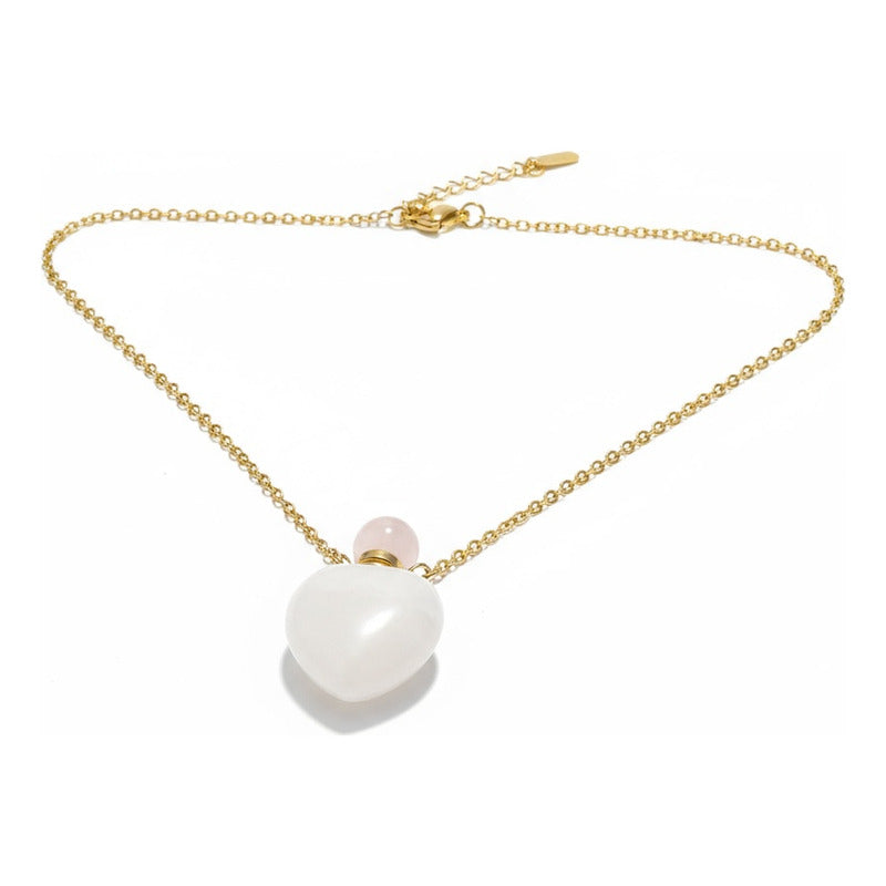 Cuarzo Amatista Rosa Blanco Varios Modelos Perfumero 4 Cm