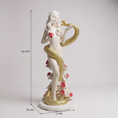 Eva Estatua De Resina 19x7x8cm