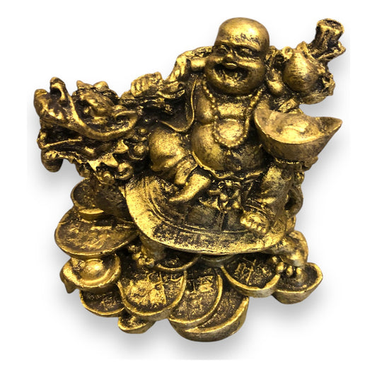 Buda Tortuga Dragón 10.5cm
