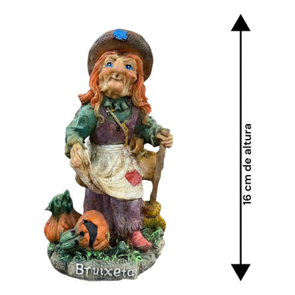 Elfo De Resina Figura De 16 Cm De Altura Pintado A Mano Bruxieta by HEREJE