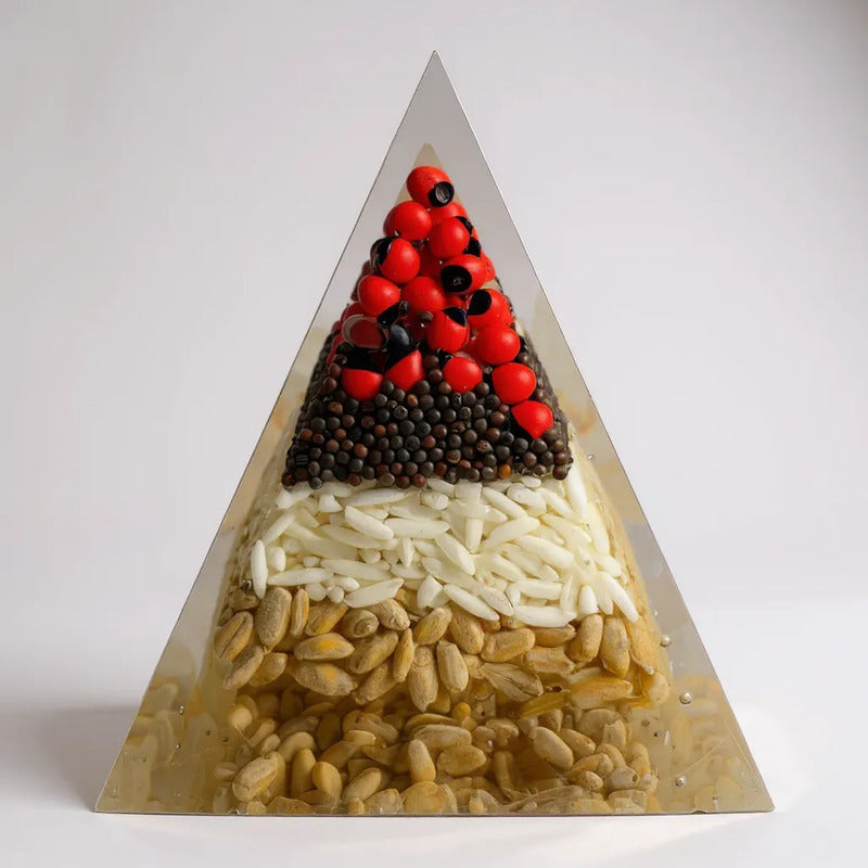 Piramides De Resina Pulida Varios Modelos 8.5x7x7 Cm