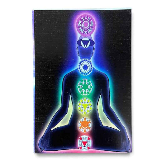 Estampas Coleccionables Esoterismo 5 Piezas Iguales Por Pac 7 Chakras Simbologia
