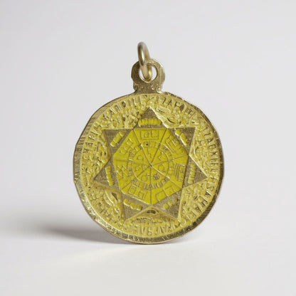 Sello Seite Arcangeles Metatron Dije Metal Encapsulado 25mm by HEREJE