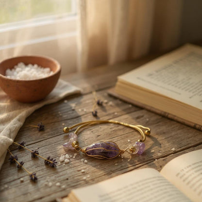 Pulsera Hereje Ajustable De Cuarzo