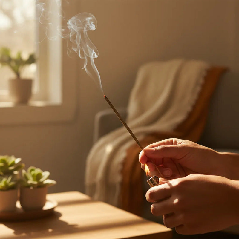 Incienso Artesanal 20 Varitas Gruesas Aroma A Elegir Salud Y Protección by HEREJE