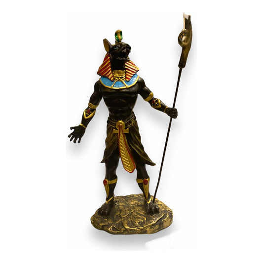 Anubis Flecha Figura De Resina 26cm