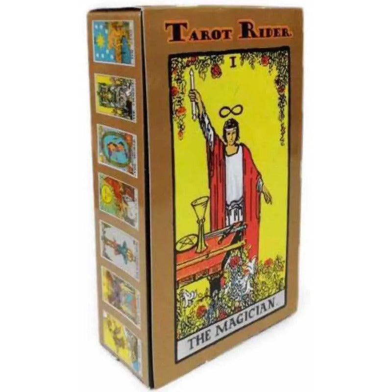 Tarot Rider + Instructivo + Amuleto + Morral 12.5cm by HEREJE