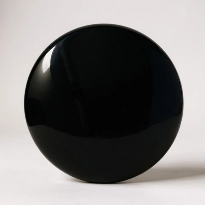 Espejo Obsidiana 8cm diametro