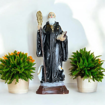 San Benito Figura De Resina 16 Cm